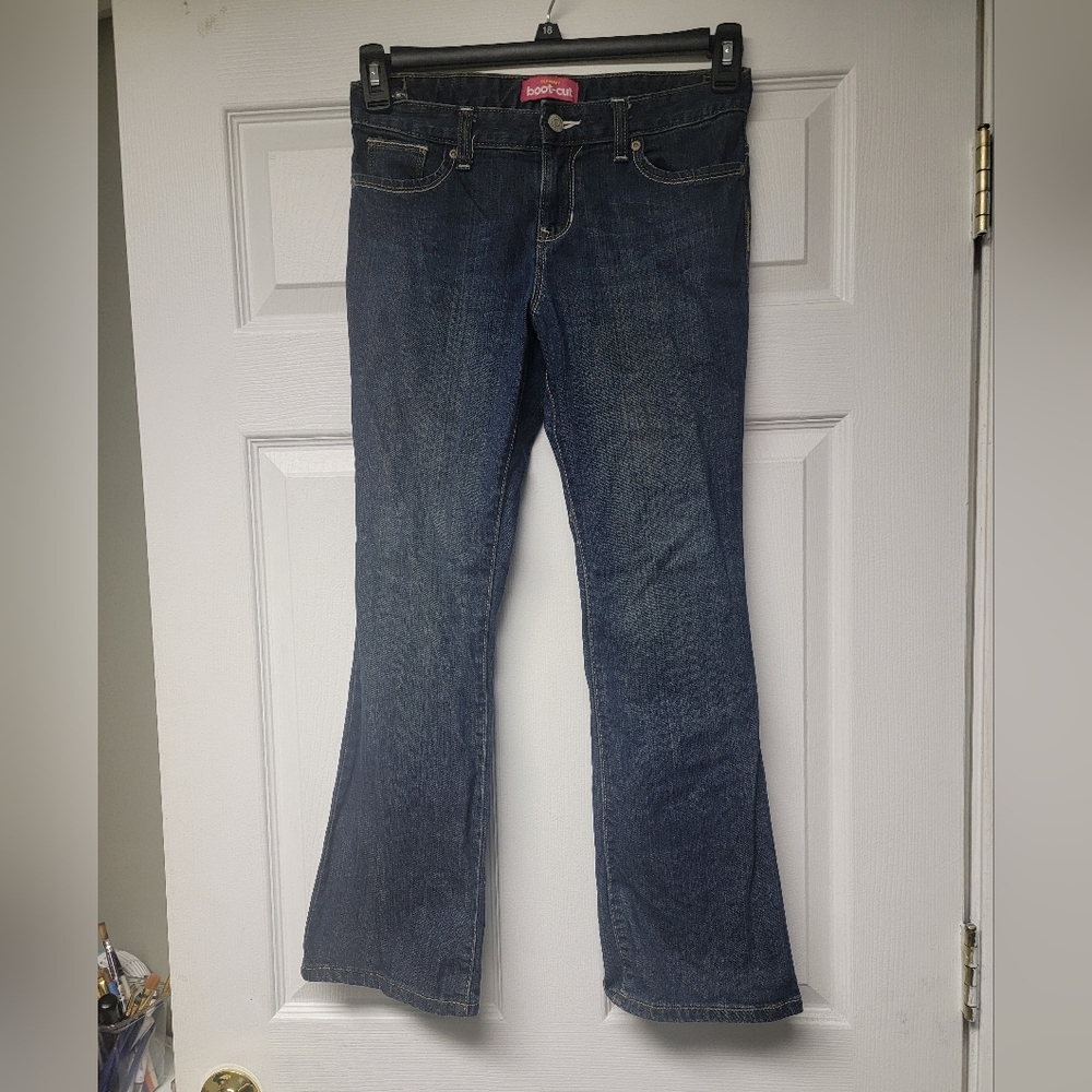 Girls Plus Old Navy Bootcut Jeans with Adjustable Waist